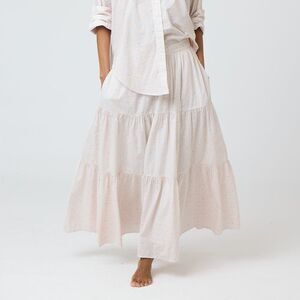 Kerri Rosenthal Gabrielle Sweetie Pie Midi Skirt Floral Tiered Pull-On S 284883